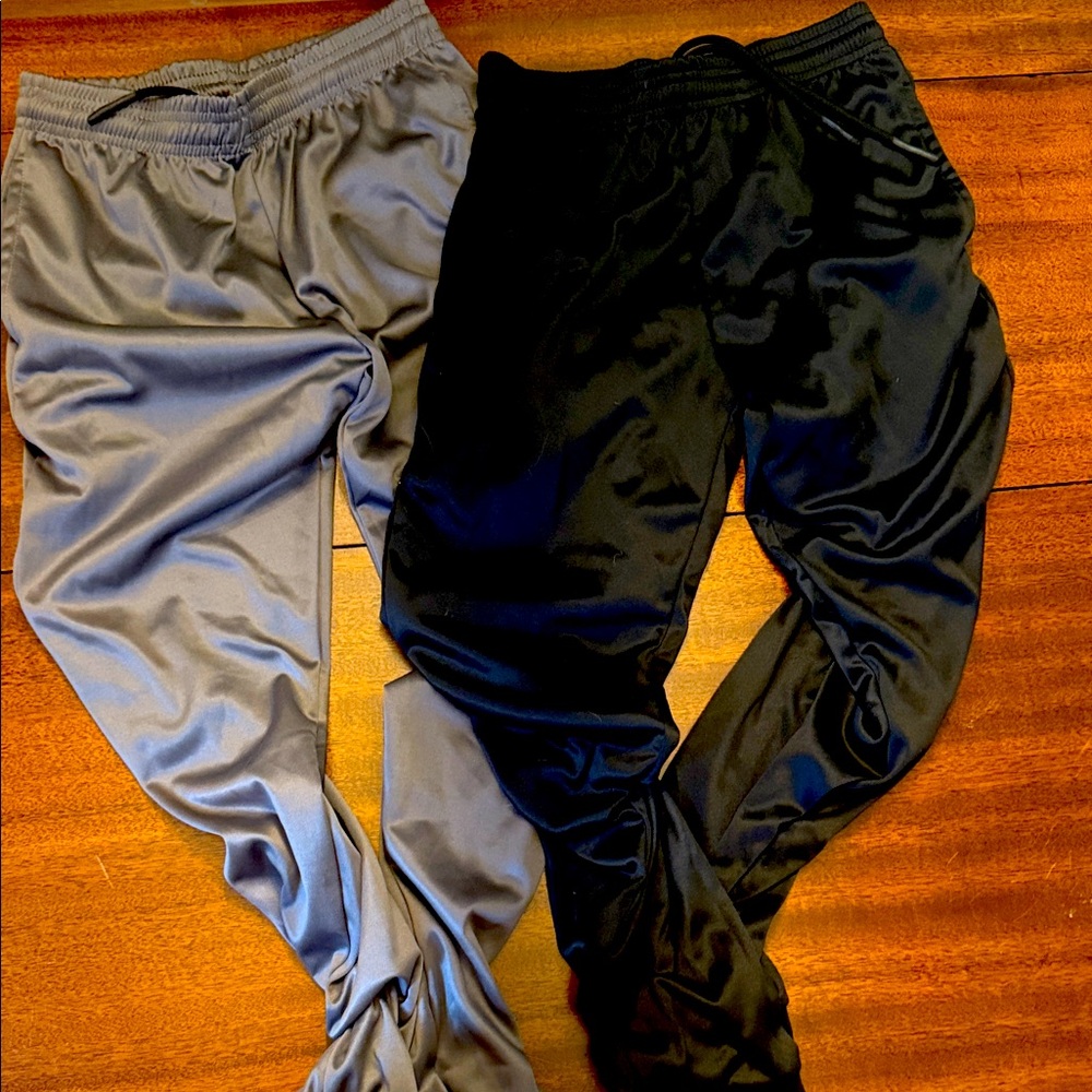 Kids Jogger Pants in Black and Gray